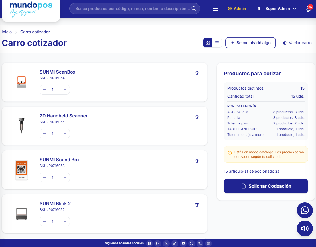 SISTEMA DE ECOMMERCE APPNET